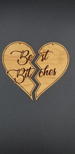 Load image into Gallery viewer, Split shipping for Best friends split heart ornament