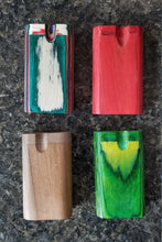 Load image into Gallery viewer, Tiger samurai walnut dugout one hitter