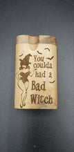 Load image into Gallery viewer, You coulda had a bad witch walnut dugout one hitter