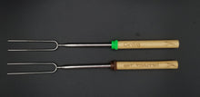 Load image into Gallery viewer, Laser engraved extendable marshmallow toasting forks - Altered Goods