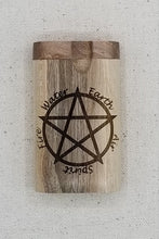 Load image into Gallery viewer, Pentagram elements walnut dugout one hitter