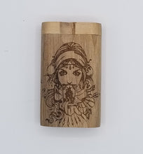 Load image into Gallery viewer, Tarot girl walnut dugout one hitter