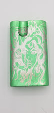 Load image into Gallery viewer, Medusa green aluminum dugout one hitter - Altered Goods