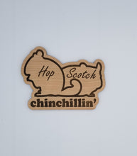 Load image into Gallery viewer, Chinchillin' custom name cherry plywood sign