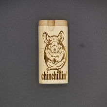 Load image into Gallery viewer, Chinchillin' chinchilla walnut dugout one hitter