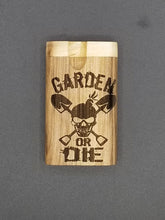 Load image into Gallery viewer, Garden or die walnut dugout one hitter