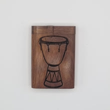 Load image into Gallery viewer, Djembe walnut dugout one hitter