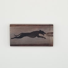 Load image into Gallery viewer, Greyhound walnut dugout one hitter