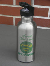 Load image into Gallery viewer, I coach whats your super power personalized water bottle - Altered Goods
