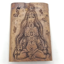 Load image into Gallery viewer, Chakra yogini woman walnut dugout one hitter