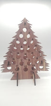 Load image into Gallery viewer, Pre rolled blunt advent calendar cedar plywood tree