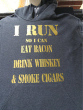 Load image into Gallery viewer, I run so i can hoodie - Altered Goods