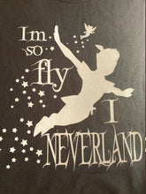 Load image into Gallery viewer, Neverland t shirt.
