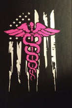 Load image into Gallery viewer, Health care flag t shirt
