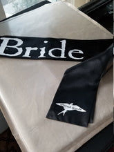 Load image into Gallery viewer, Bride til death black sash
