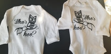 Load image into Gallery viewer, Who's hoo? Owl twin onesies
