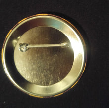 Load image into Gallery viewer, I support love rainbow pin back button - Altered Goods
