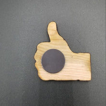Load image into Gallery viewer, Ok boomer wood magnet - Altered Goods
