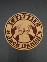 Load image into Gallery viewer, I love titties and Jack Daniel's magnet - Altered Goods
