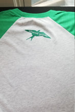 Load image into Gallery viewer, Team naughty 3/4 sleeve raglan T shirt - Altered Goods
