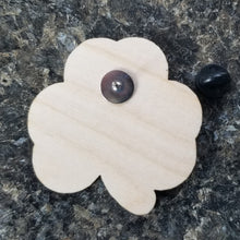 Load image into Gallery viewer, Kiss me I&#39;m shitfaced shamrock pin or magnet - Altered Goods
