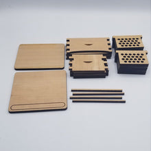 Load image into Gallery viewer, Mini bee hive model kit
