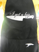 Load image into Gallery viewer, I got a big knife 24 inch apron - Altered Goods

