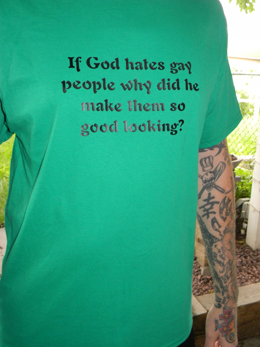Gay pride tshirt - Altered Goods